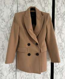 wool blazer coat