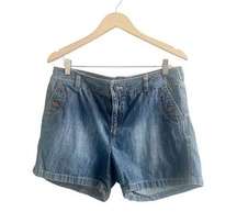 G.H. Bass & Co. Women’s Lightweight Denim Shorts Pockets Size 12