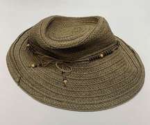 August Hat Company Women's Vacation Packable Paper Straw Sun Hat One Size