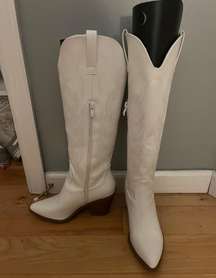 white womens cowboy boots