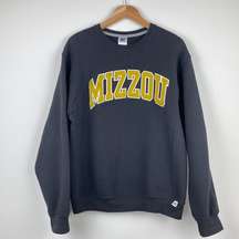 Vintage Russell Athletics University of Missouri pullover Sweatshirt - Size Med