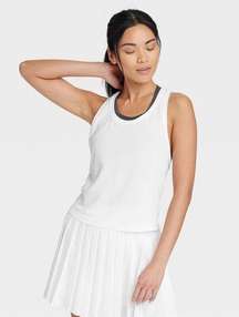 All in Motion White Seamless Tank, L