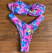 Floral Tropical Bikini Set