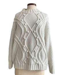 Knit co op chunky cable knit sweater