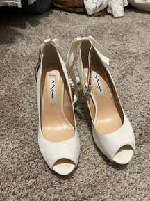 Karen LS Pump Heels White