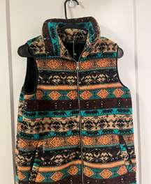 Western Pattern Vest 