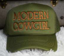 Modern Cowgirl Trucker Hat 