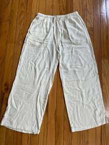 White Linen Pants