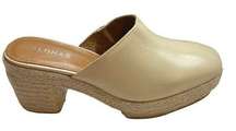 Alohas Cream Piko Leather Espadrilles Size 39 New