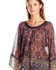 Plenty Tracy Reese Print Boho Top