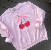 Pink Cherry Pullover