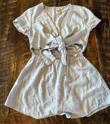 Adorable great condition  size 4 blue romper