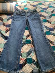 Low Rise Boot Cut Jeans