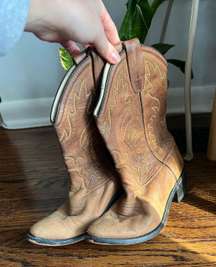 Leather Cowboy Boots