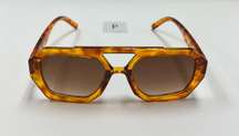 Leopard Sunglasses / Aviator Orange Leopard Sunglasses