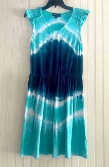 241 tie dye flowy sundress. Size S