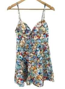 Oboe Women's Floral Mini Dress Size Large