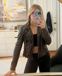 Brown Leather Jacket 