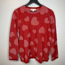 Fresh Red Lots of Love Sweater