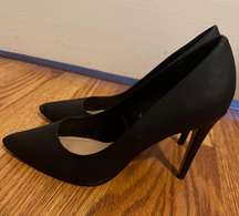 Black Pointed Toe Heels