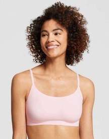 NWT - True & Co. Pale Pink Scoop Wireless Bra