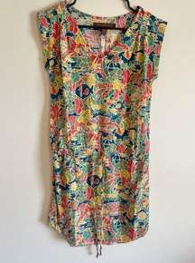 [Tori Richard Honolulu] Tropical Fish Short Sleeve Dress