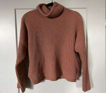 A&F Turtle Neck Cropped Sweater