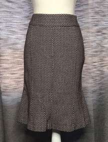 ALFANI PETITE WOOL SKIRT 4P