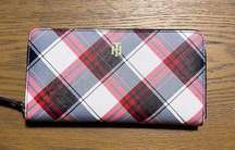 Tommy Hilfiger Zippered Wallet Red, White and Blue NWOT