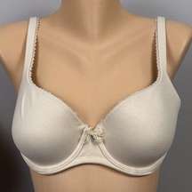 Victoria’s Secret Body By Victoria Lined Demi Bra 32DD Light Beige Underwire