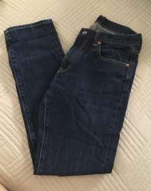 High Rise Straight Leg Jeans