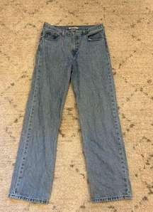 Levi low pro straight jeans