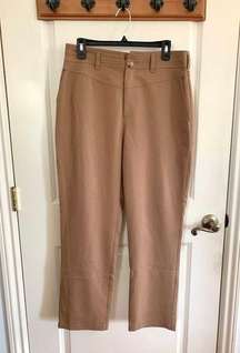 NEW Greylin Nash High Rise Tapered Trouser in Tan