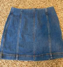 Jean Skirt 