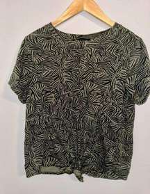 Sanctuary - Perfect Zebra-Print T-Shirt - size medium