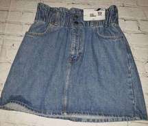 Nwt Arizona Jean Co Jrs Size 5 MOM Denim Jean Skirt