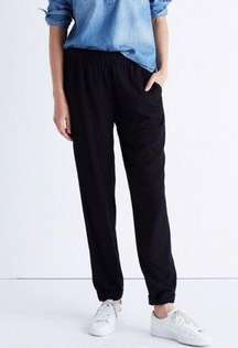 Madewell Track Trouser Black