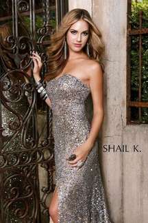 The Wedding Shoppe Formal Sequin Dress