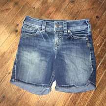 Silver Suki size 24x4.5 Jean Bermuda shorts