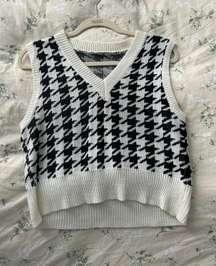 Black And White Vest