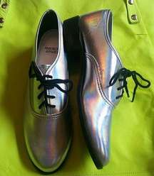 American apparel hologram dance shoe New