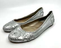 Jack Rogers Navajo Silver Flats Women's 10 US