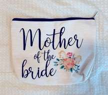 Brand New Mother of the Bride Makeup Pouch / Bag / Purse - BRAND NEW!