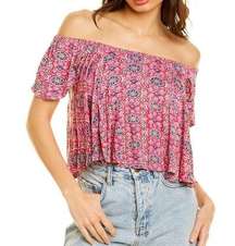 NEW Anthropologie RAGA Abby Crop Top Women’s Small