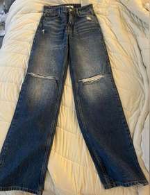 straight leg jeans