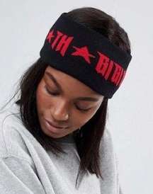 Gigi Hadid Logo Headband Black