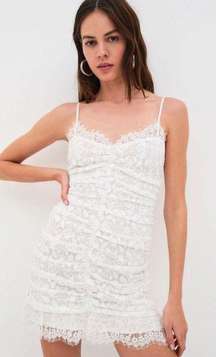 For Love And Lemons Lace Mini Dress