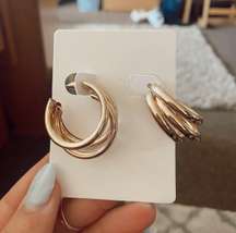 Gold Hoop Earrings