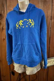 Blue Hooded Sweater XSmall