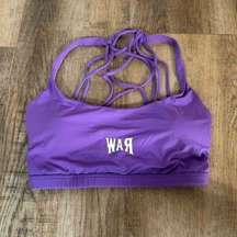 Raw Gear Purple Sports Bra Size S